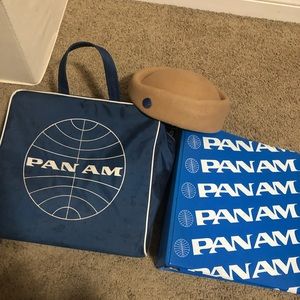 Original PanAm flight attendnt costume accessories